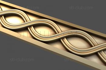 3D model Two waves (STL)